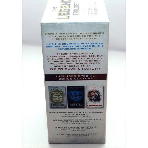 The Legend Trilogy Complete Collection New York Times Author Marie Lu book set - Picture 3 of 7